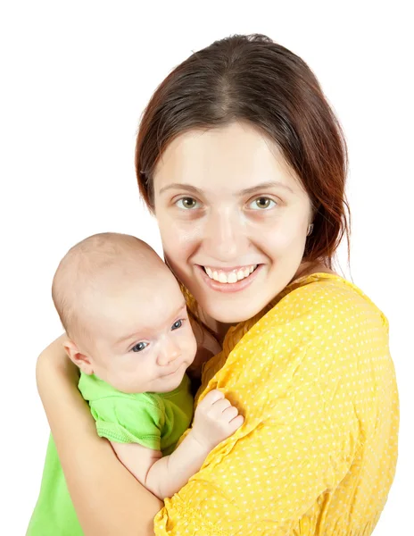 Мати з новонародженою дитиною — стокове фото