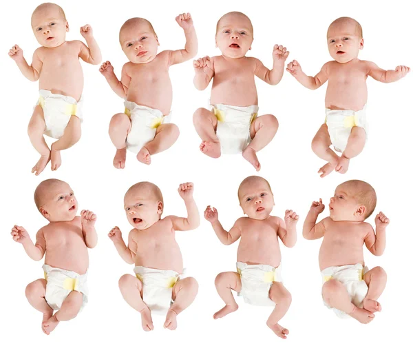 Újszülött babák — Stock Fotó