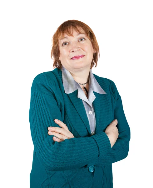 Portret van senior zakenvrouw — Stockfoto