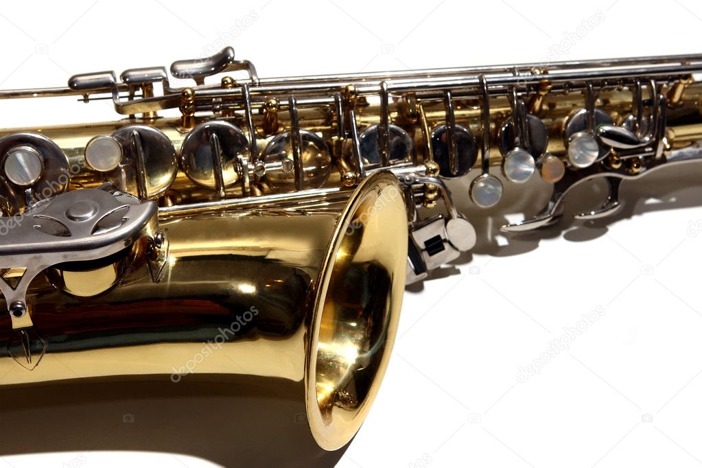 Sax musical instrument — Stock Photo © Aptyp_koK 5629719
