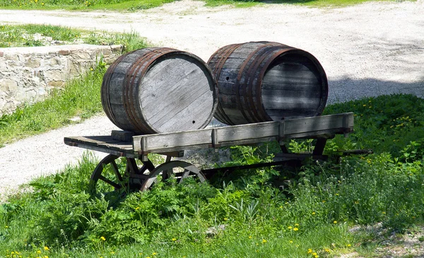 Wooden cask — Stock Photo, Image