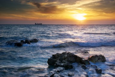 doğanın güzel seascape.natural kompozisyon.