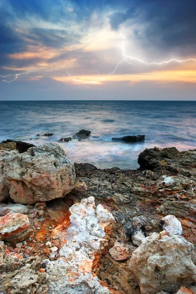 Sea storm. — Stock Photo, Image