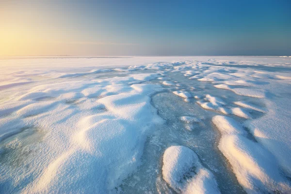 Buz ve ufuk — Stok fotoğraf