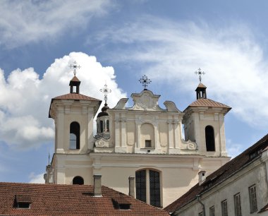 The Church of the Holy Spirit in Vilnius clipart