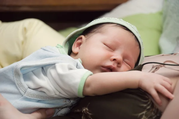 Spící novorozeně — Stock fotografie