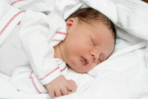 Sladký novorozené děťátko — Stock fotografie