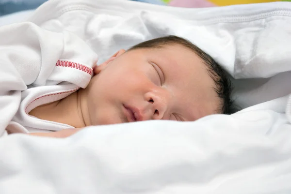 Sladký novorozené děťátko — Stock fotografie