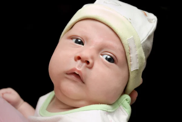 Portrait newborn baby — Stock Photo, Image