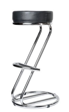 Bar chair on a white background clipart