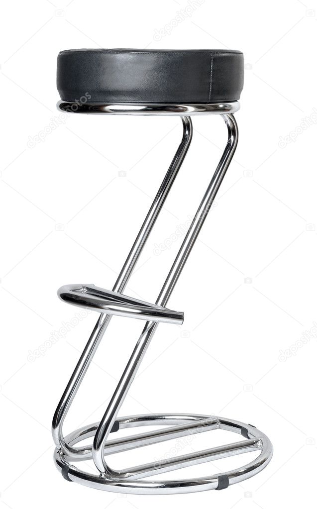 Bar chair on a white background