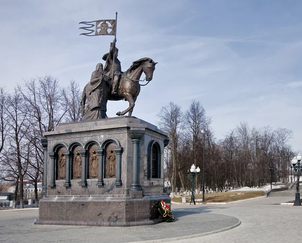 stock image Monument of Prince Vladimir, Russia