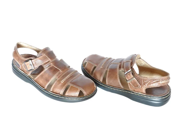 Nové Pánské módní sandály, samostatný — Stock fotografie