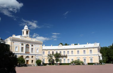 Grand palace in Pavlovsk park clipart