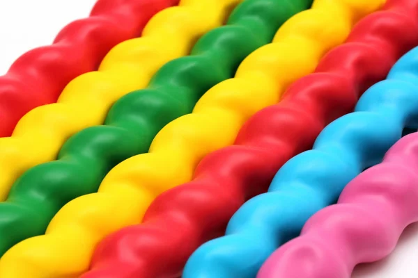 Boş balonlar çeşitli renk arka plan — Stok fotoğraf