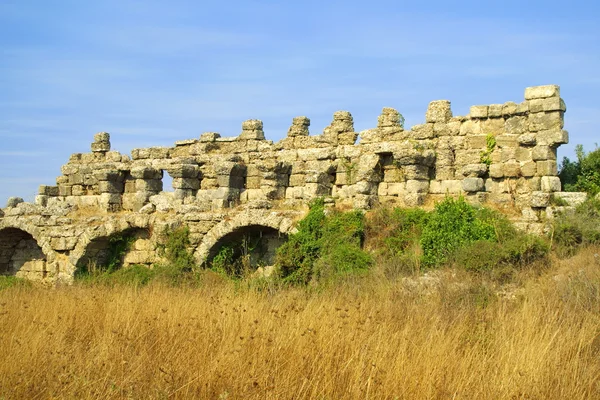 Acueducto romano antiguo — Foto de Stock