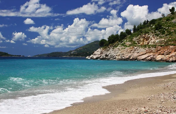 Adriatische Zee zeekust, montenegro — Stockfoto