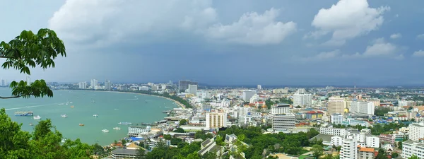 stock image Panoramic view of Pattaya city, Thailand