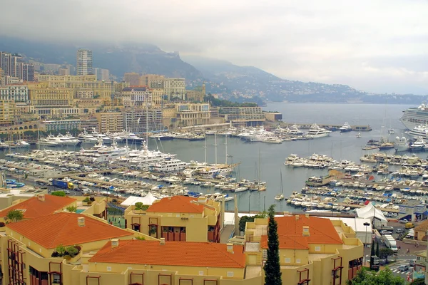Морской порт Монте-Карло — стоковое фото