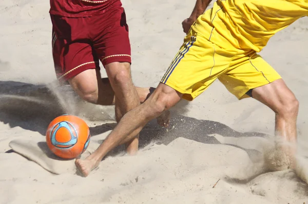 ฟุตบอลชายหาด — ภาพถ่ายสต็อก