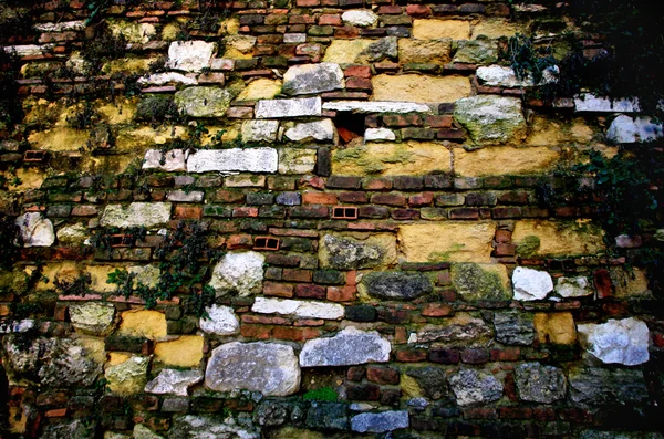Parede de tijolo vintage — Fotografia de Stock