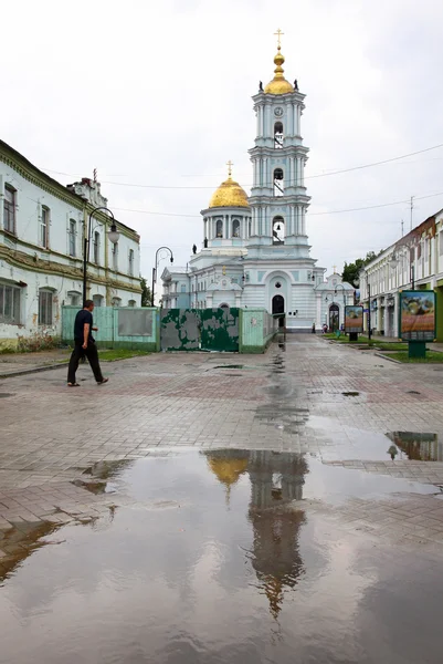 Spaso-preobrajenskyi katedralen i sumy, Ukraina — Stockfoto