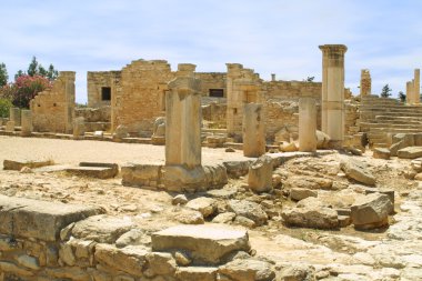 Sanctuary of Apollo Hylates, Kourion, Cyprus clipart