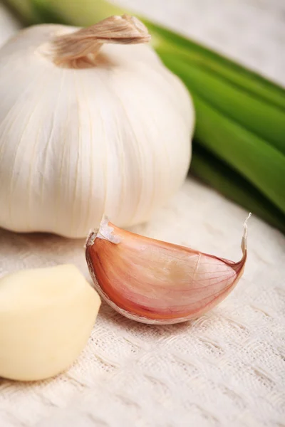 Garlic close up — Stock Photo, Image