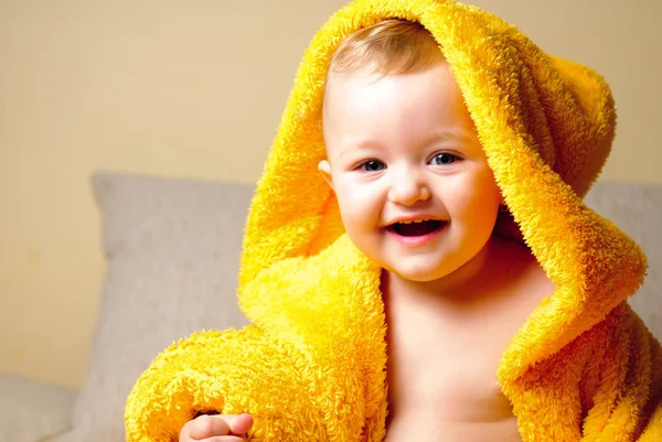 Girl after bath — Stock Photo, Image