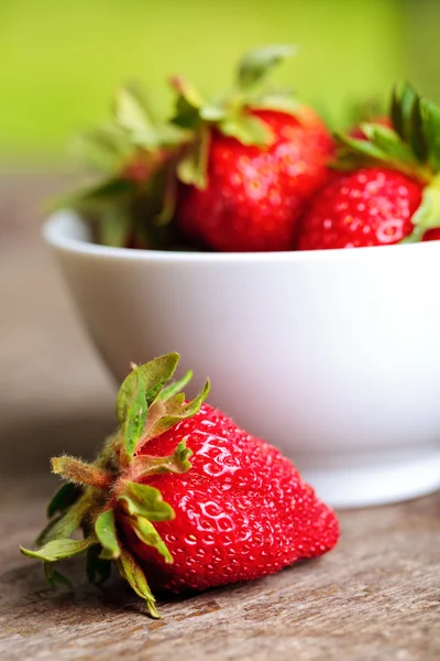 Strawberry outdoor — Stock Photo, Image