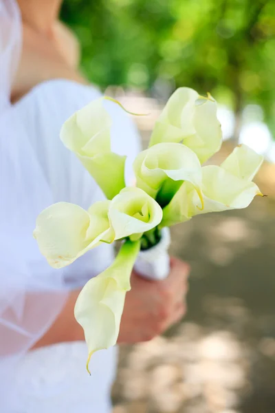 Bouquet da sposa da kallas — Foto Stock