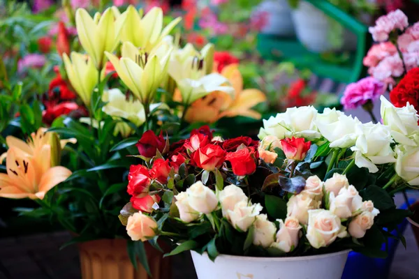 Flower market — Stock Photo, Image