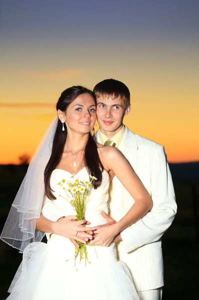 結婚式の日没 — ストック写真