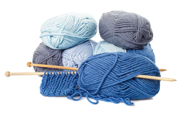 Knitting isolated — Stock Photo, Image