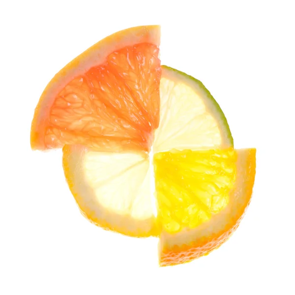 柑橘图 — 图库照片
