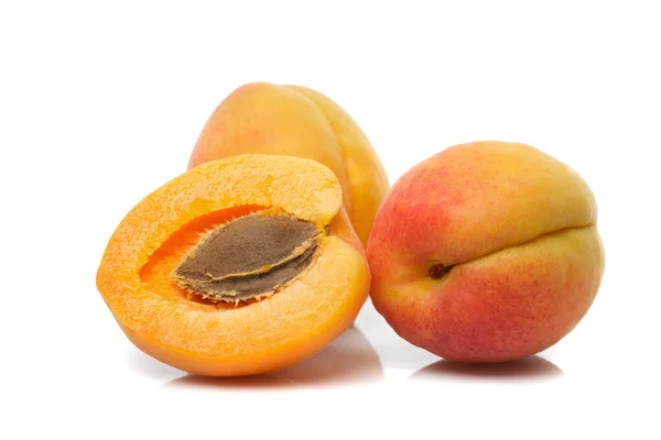 Apricots isolated — Stock Photo, Image