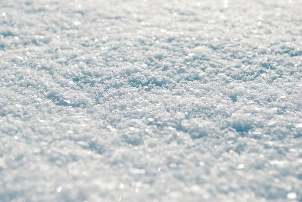 Schnee im Freien — Stockfoto