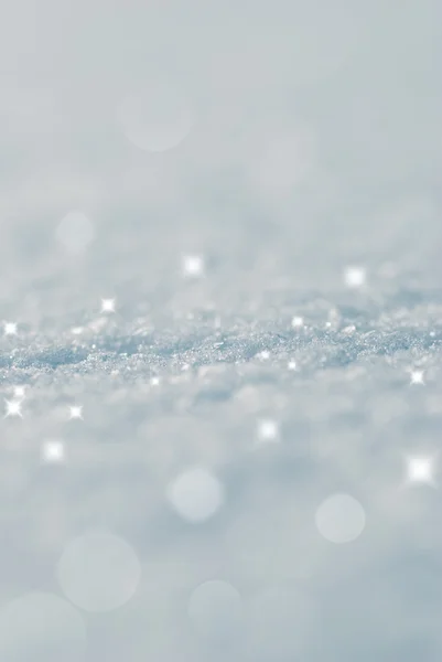 Textura de neve ao ar livre — Fotografia de Stock