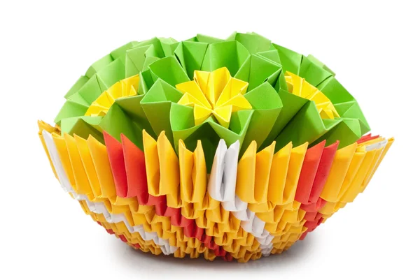 Origami kytice — Stock fotografie
