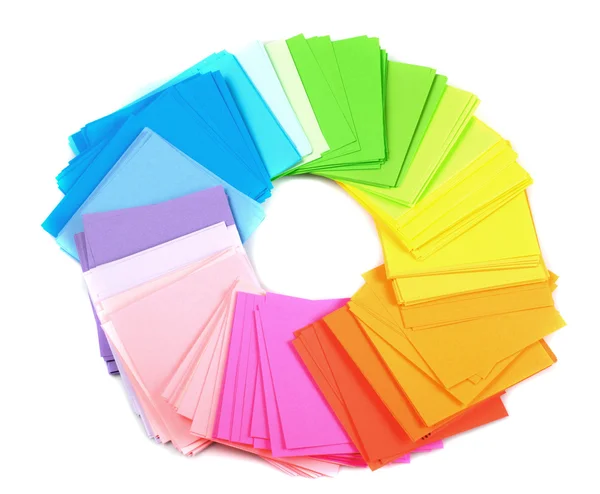 Różnych kolorów papieru — Zdjęcie stockowe