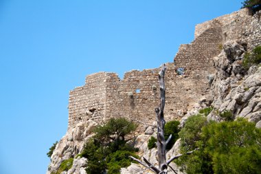 antik kalıntılar rhodes island, Yunanistan
