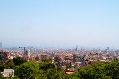 barcelona ve onun manzarası, İspanya havadan görünümü