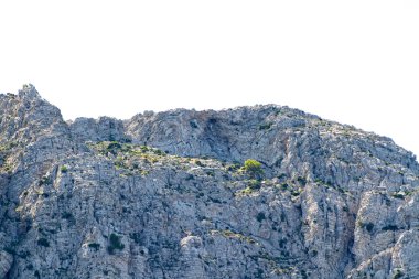 yüksek dağ ve kayalar Yunanistan Rodos