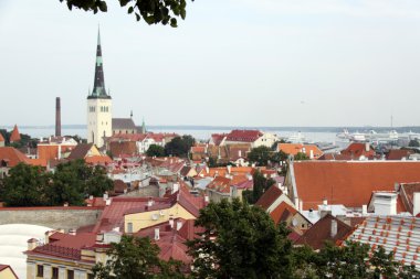 eski şehir, tallinn üzerinde Estonya göster