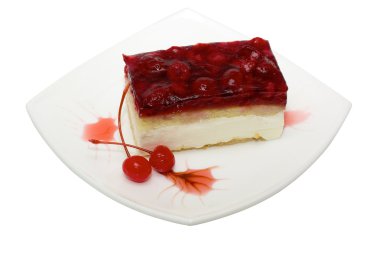 ağız sulandırıcı vişneli cheesecake makro