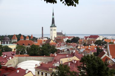 eski şehir, tallinn üzerinde Estonya göster