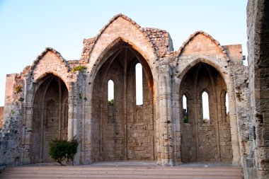 Yunanistan 'ın Ortaçağ kenti Rodos