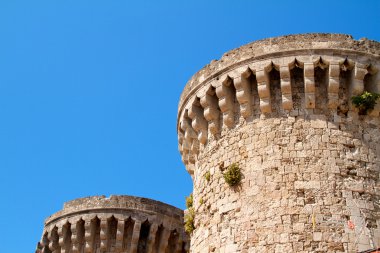 Yunanistan 'ın Ortaçağ kenti Rodos