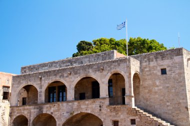 Yunanistan 'ın Ortaçağ kenti Rodos