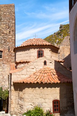 Rodos, Yunanistan, geleneksel Yunan Ortodoks çelenk